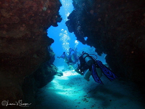 Dive Passage at Eden Rock/Photographed with a Canon G11 a... by Laurie Slawson 